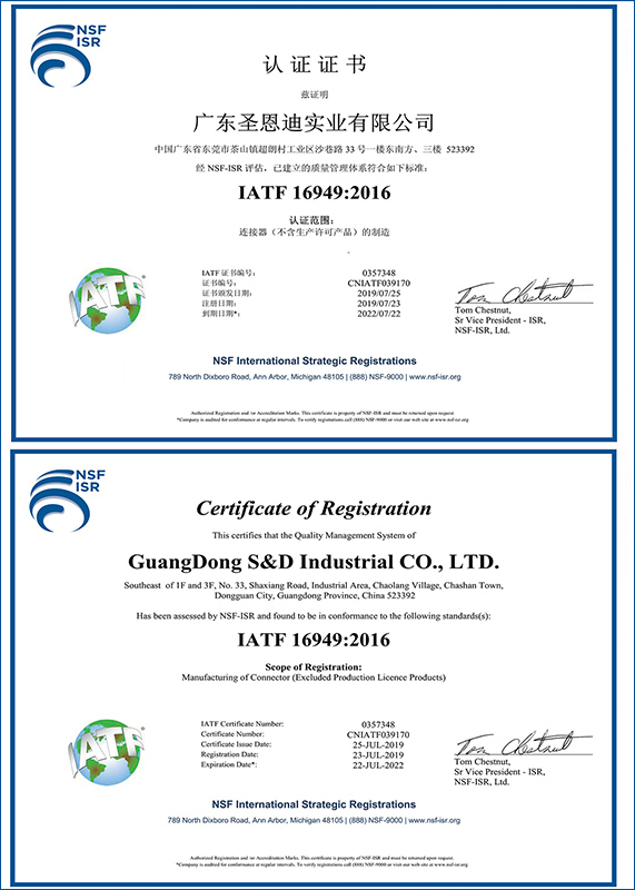 IATF16949-2016认证